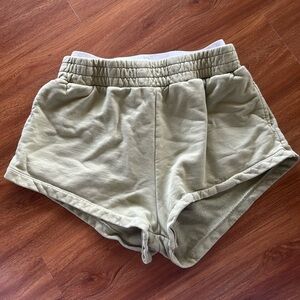 Daily Drills Matcha color Women Shorts